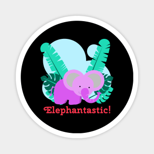 Elephantastic | Cute Kids Magnet